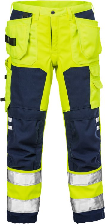 High vis rakentajan softshell housut lk 2 2083 WYH