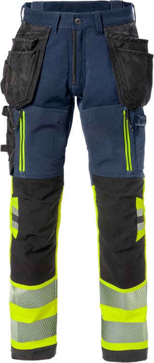 High vis rakentajan stretch housut lk 1 2568 STP