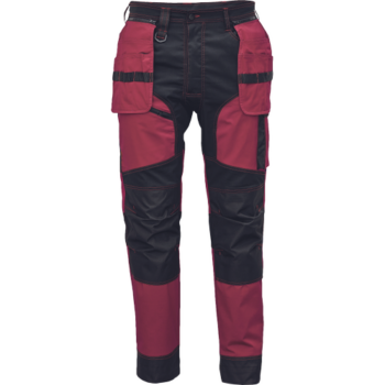 KEILOR trousers red irrotettavat riipputaskut